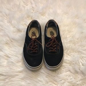 vans brown laces